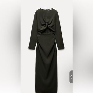 NWT Zara green dress size S